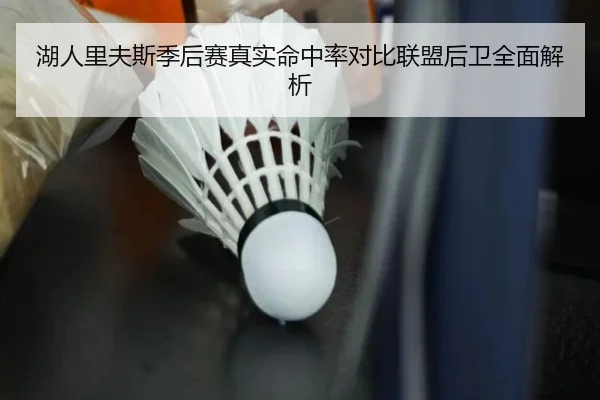 湖人里夫斯季后赛真实命中率对比联盟后卫全面解析